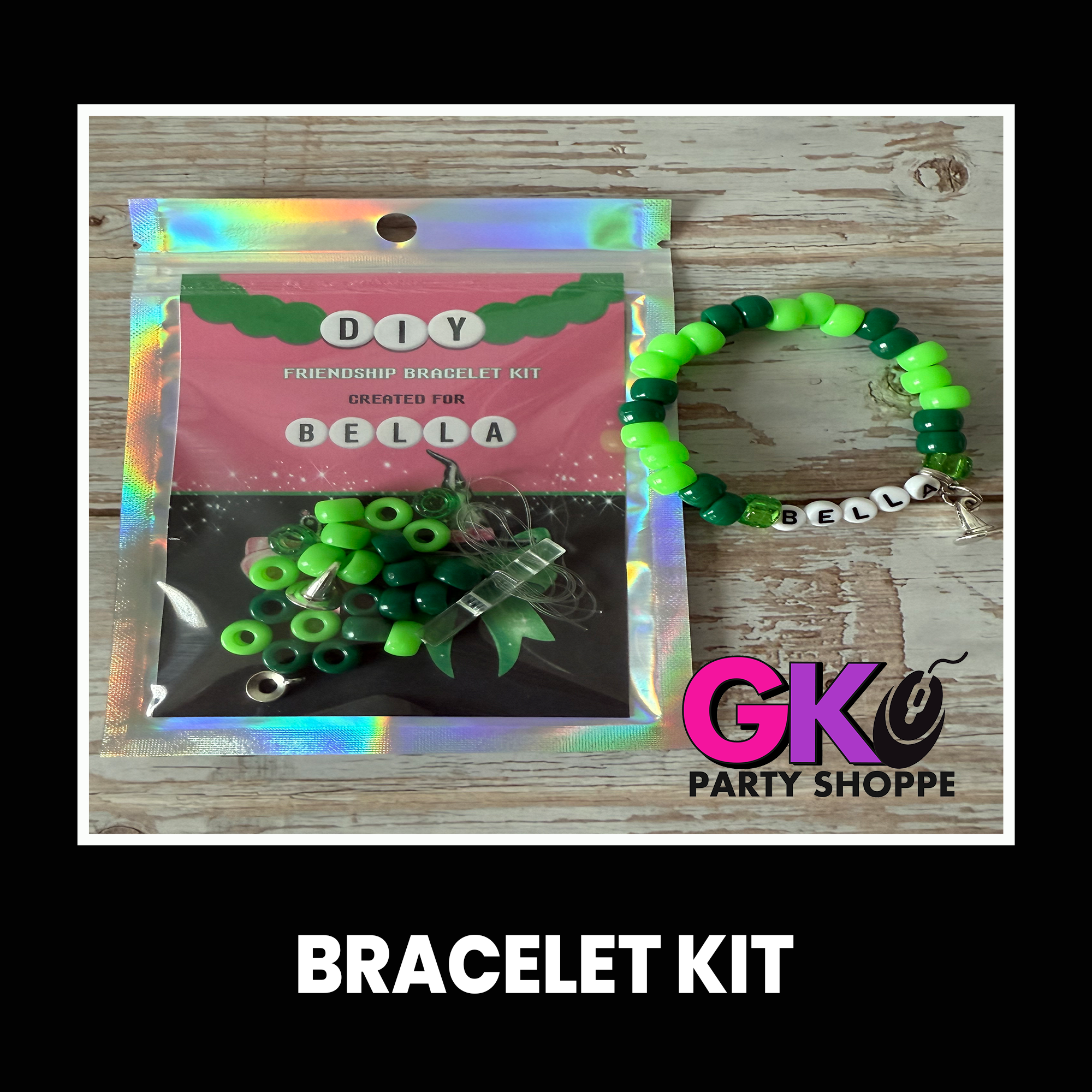 Wicked Inspired | DIY Bracelet Kit | Custom Party Favor | Birthday Party Favor