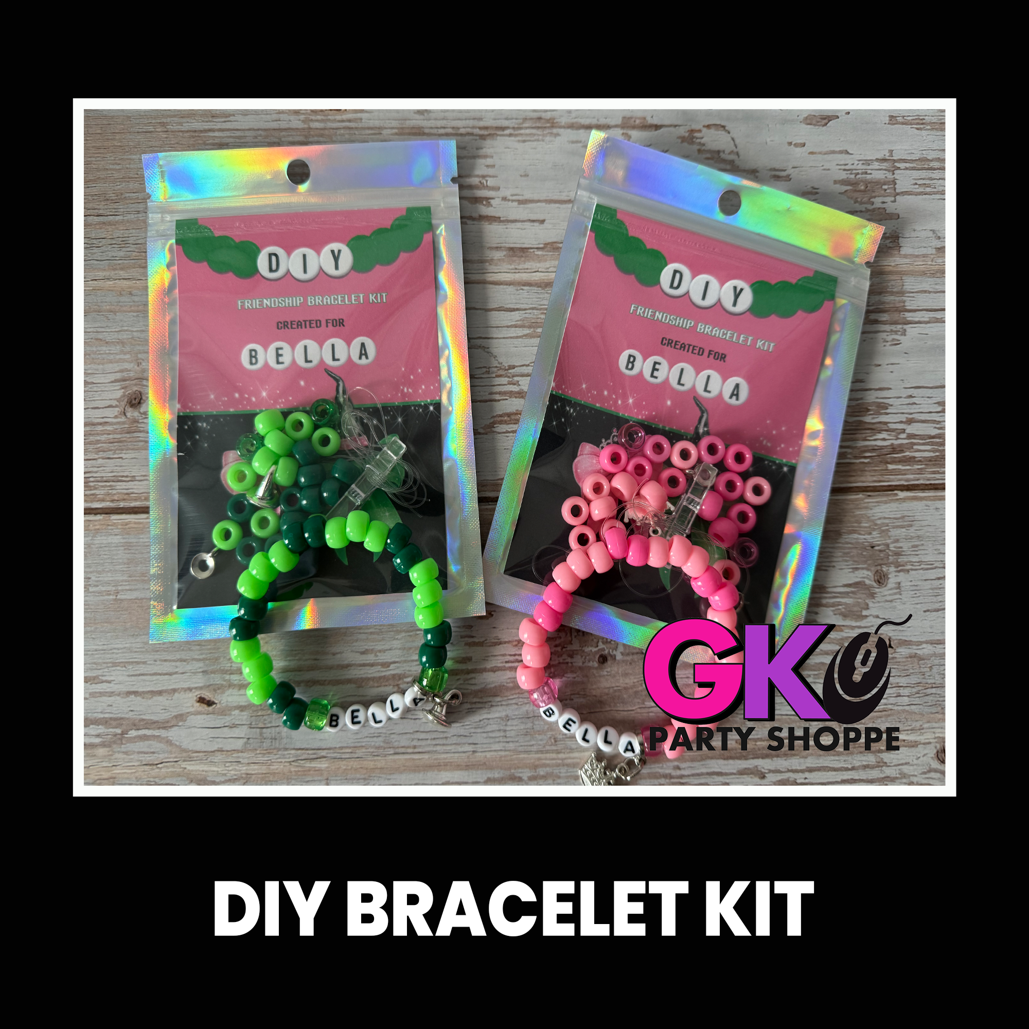 Wicked Inspired | DIY Bracelet Kit | Custom Party Favor | Birthday Party Favor