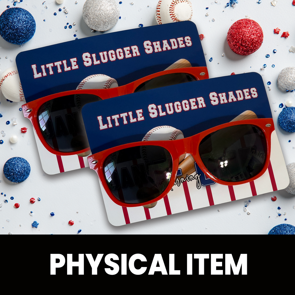 Baseball Theme | Party Favor Sunglasses | Sports Birthday Accessories | Printed & Assembled