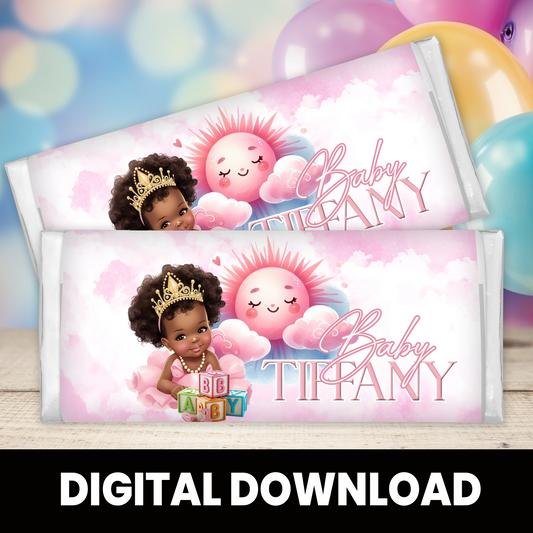 Oh Baby! | Chocolate Candy Bar Wrapper | Baby Shower Theme | Digital or Print & Ship
