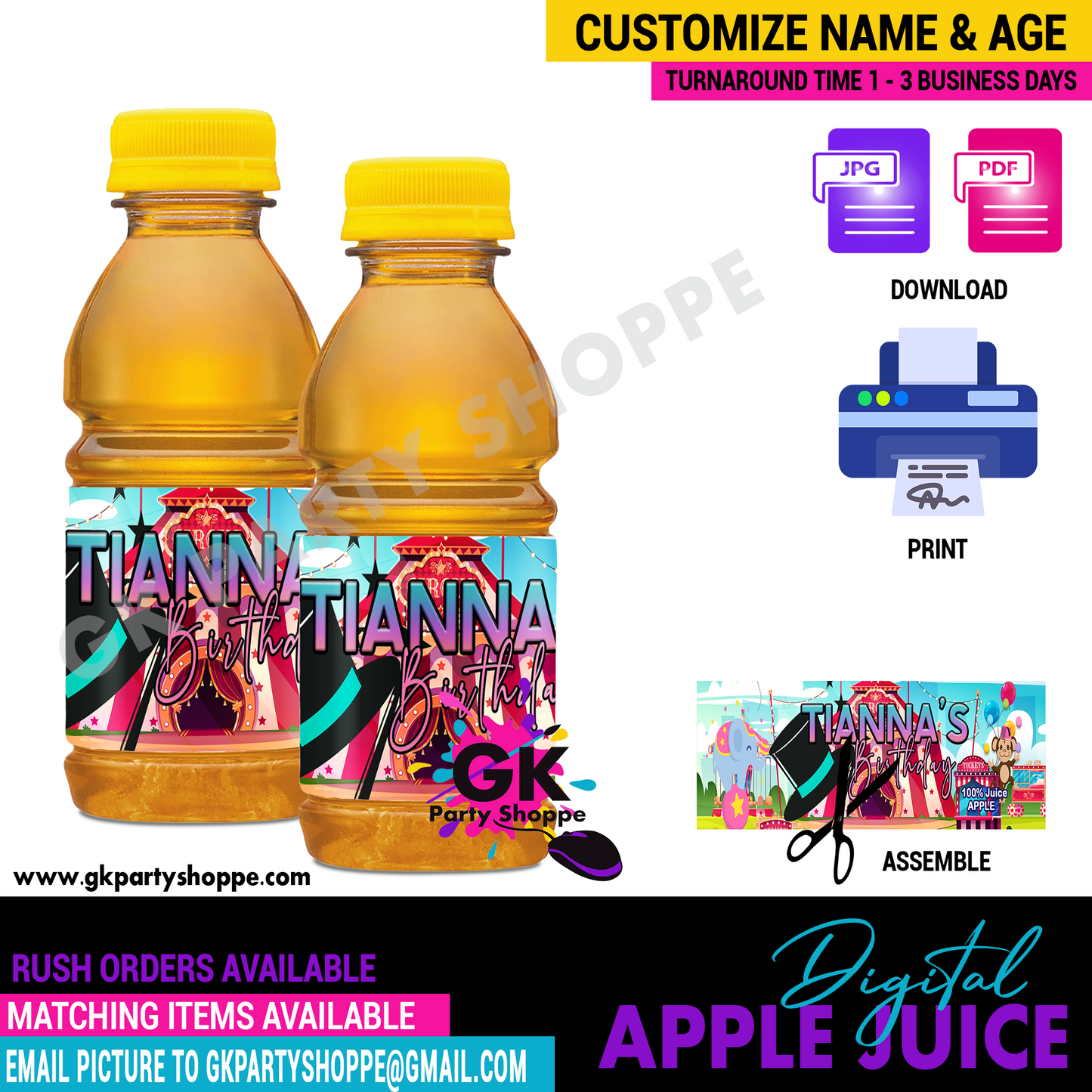 MINI APPLE JUICE | CARNIVAL