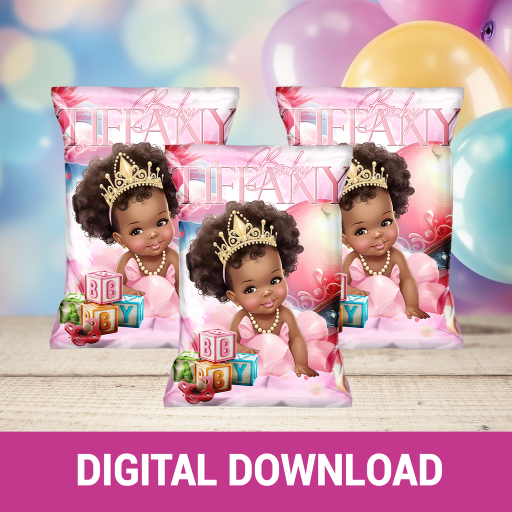 Oh Baby! | Chip Bag Wrapper | Baby Shower Theme | Digital or Print & Ship
