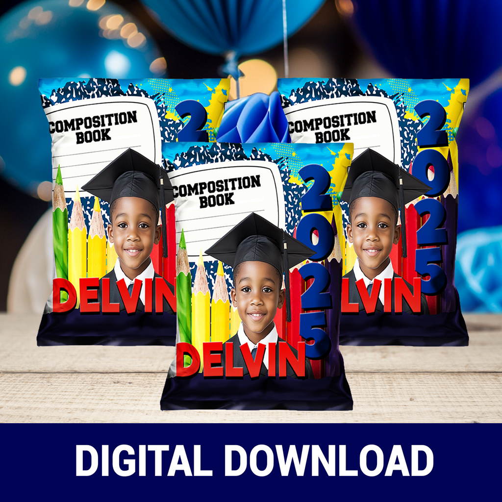 Hooray, I’m on My Way! | Kindergarten Graduation Wrappers & Labels | Printable Party Favors