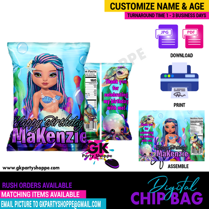 CHIP BAG | MERMAID