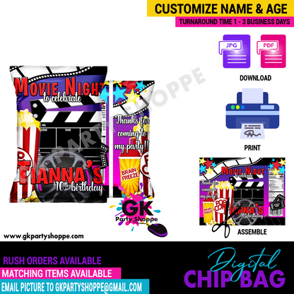 CHIP BAG | MOVIE NIGHT