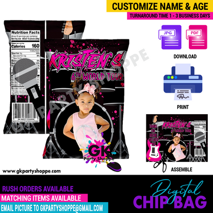 CHIP BAG | YOU'RE A ROCK STAR