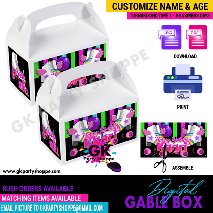 GABLE BOX | ROLLER SKATE PARTY