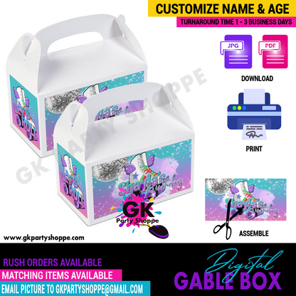 GABLE BOX | ROLLER SKATE PARTY