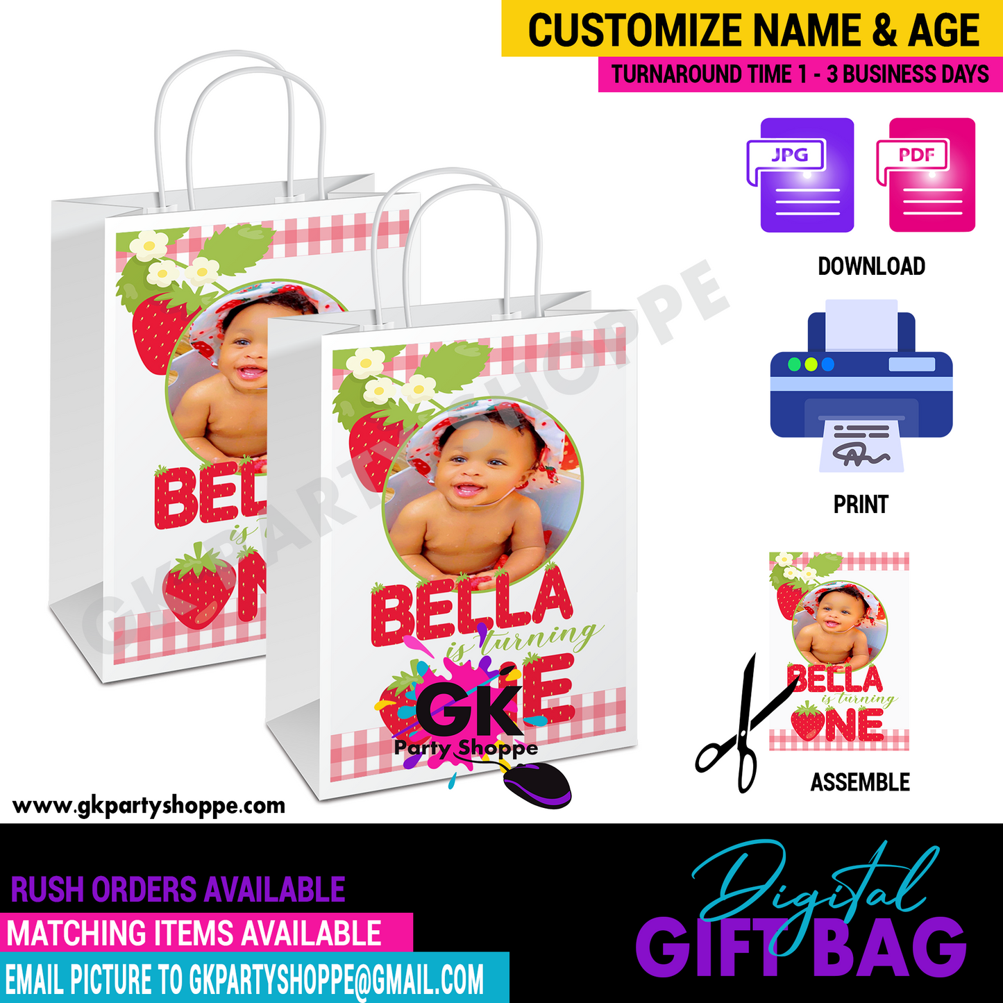 GIFT BAG | BERRY SWEET ONE