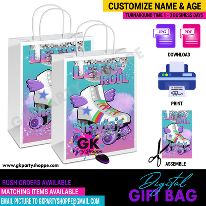 GIFT BAG | ROLLER SKATE PARTY