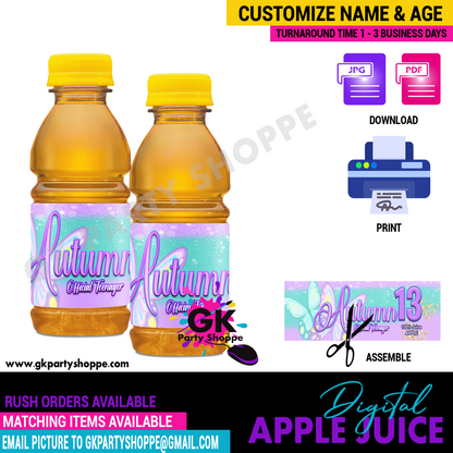 MINI APPLE JUICE | BUTTERFLY LOVE