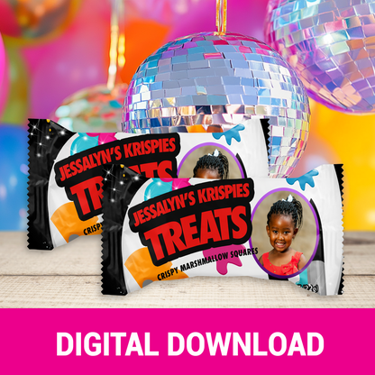 Party Like an Artist! Paint-Themed Party Favor Wrappers & Labels | Personalized Birthday Favor | Digital & Print Options