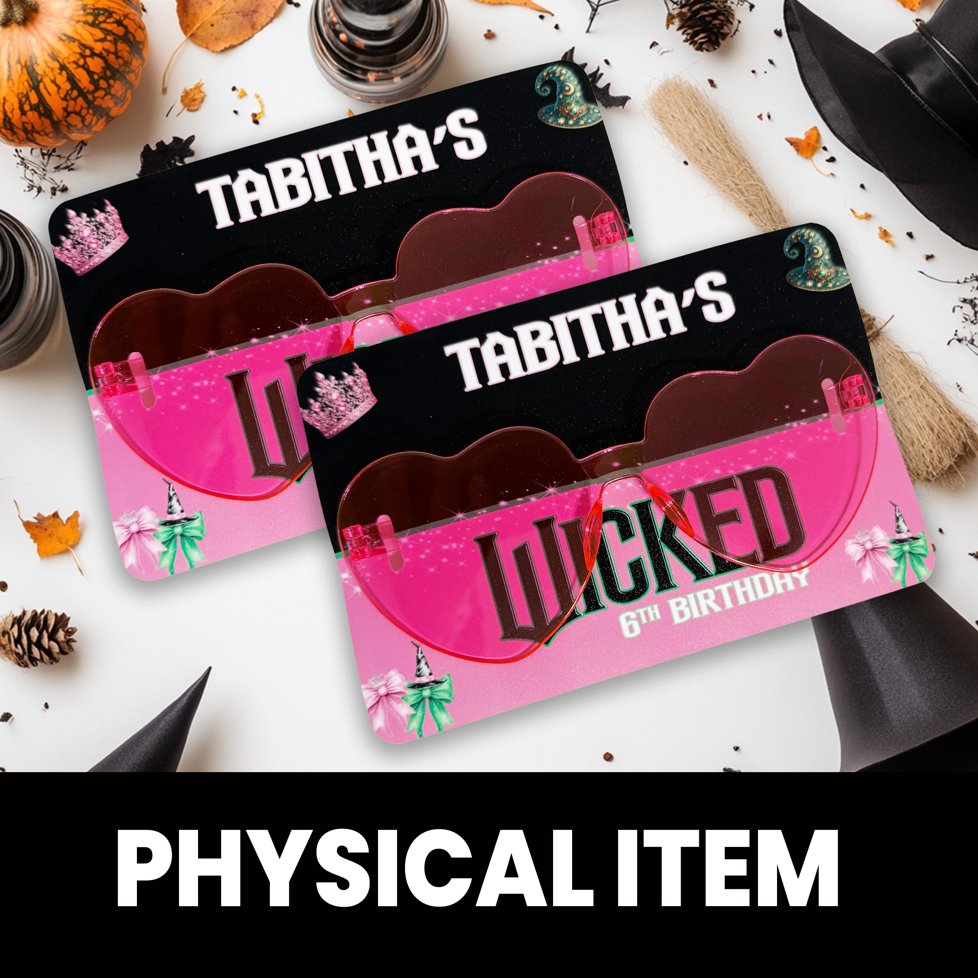 Wicked Inspired | Personalized Sunglasses | Custom Party Favor | Birthday Party Favor