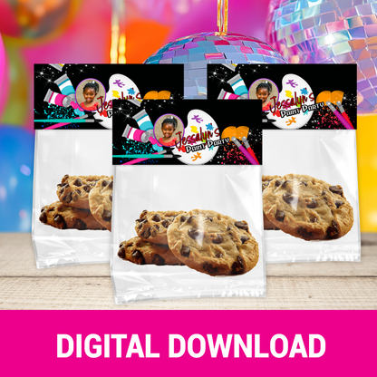 Party Like an Artist! Paint-Themed Party Favor Wrappers & Labels | Personalized Birthday Favor | Digital & Print Options