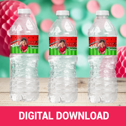Melon Magic! One in a Melon Chip Wrappers | 1st Birthday Party Favors | Digital & Print Options