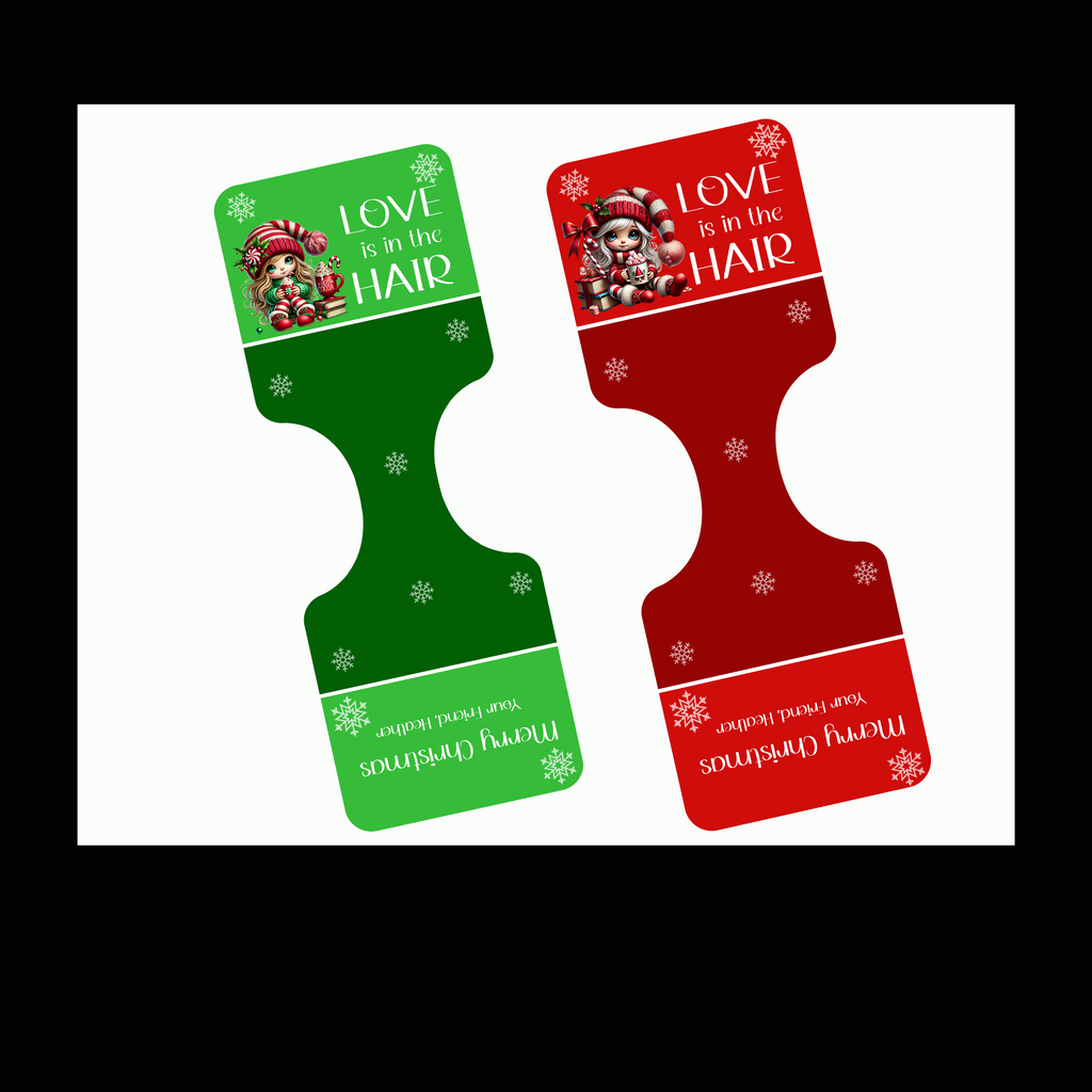 Christmas Scrunchie & Bracelet Set | Holiday Party Favor | Christmas Party Favors