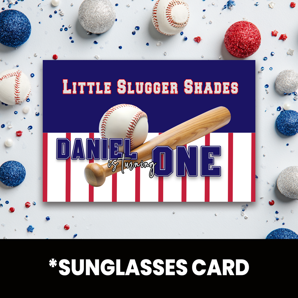 Baseball Theme | Party Favor Sunglasses | Sports Birthday Accessories | Printed & Assembled