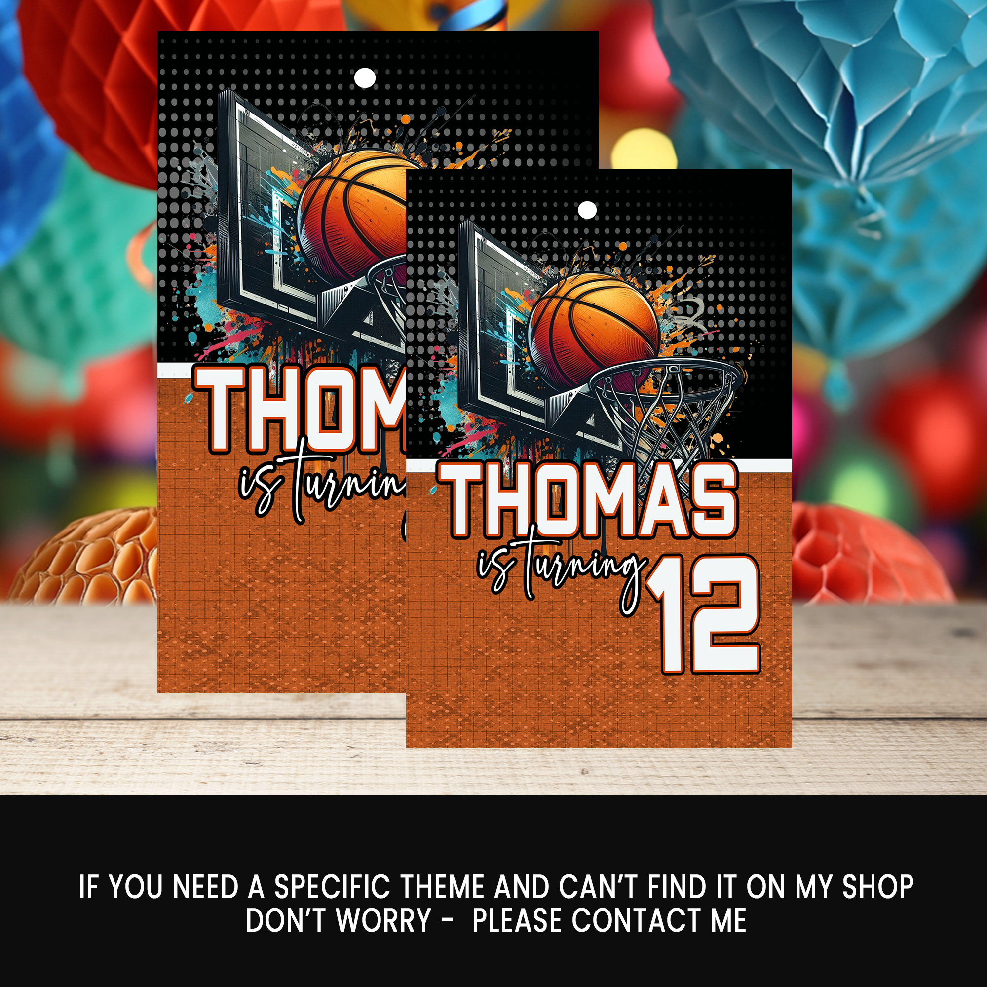 Basketball Theme | Juice Pouch Label Party Favor | Sports Birthday Party | Digital + Print Option