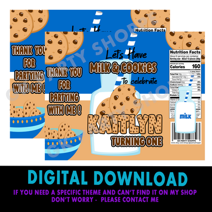 CHIP BAG | MILK AND COOKIES