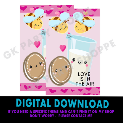 GIFT BAG | VALENTINE'S DAY | INSTANT DOWNLOAD