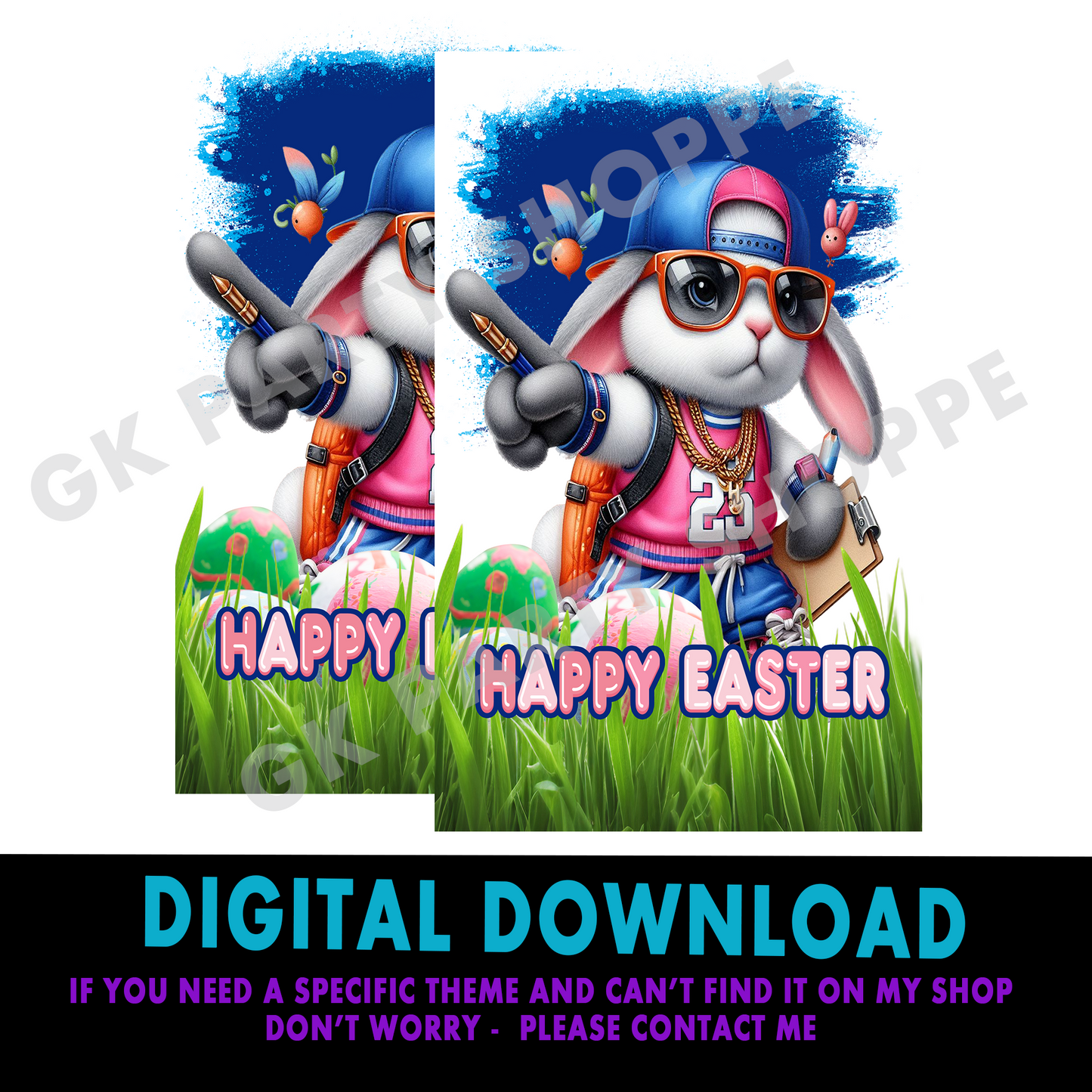 GIFT BAG | EASTER | INSTANT DOWNLOAD