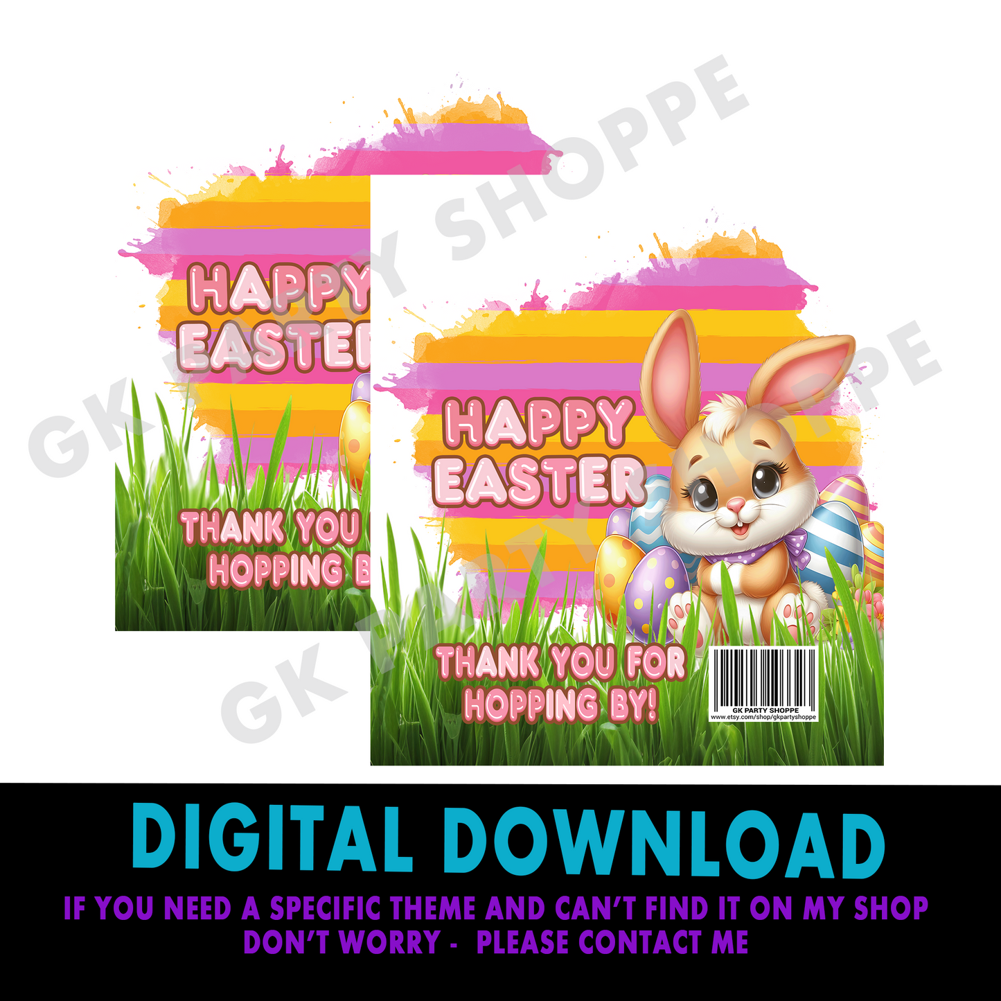 CRISPY MARSHMALLOW TREAT | EASTER | INSTANT DOWNLOAD