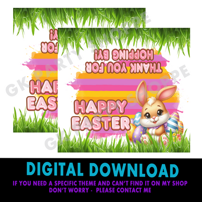 TREAT BAG TOPPER | EASTER | INSTANT DOWNLOAD