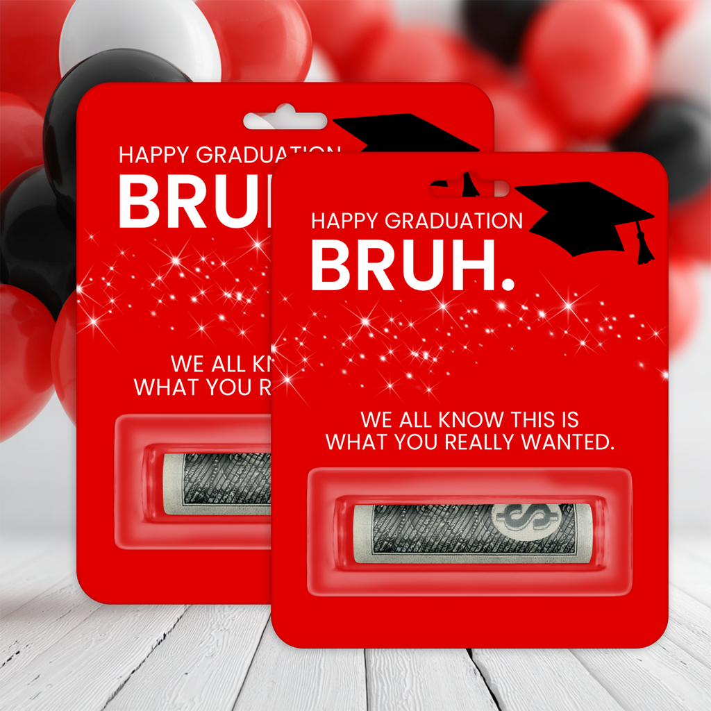 Graduation Money Card With Adhesive Pouch | Gift-Ready Cash Holder