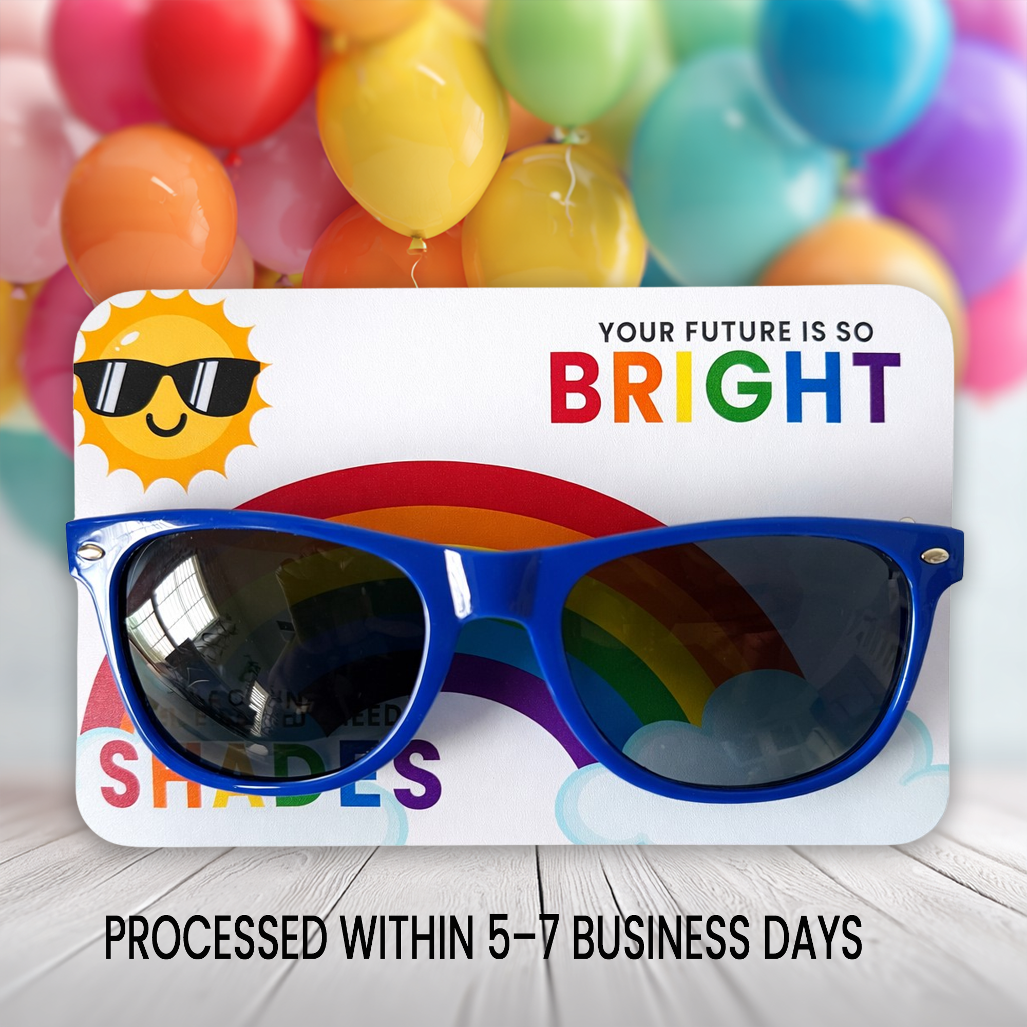 Future So Bright Shades | Graduation Sunglasses Party Favor | Grad Celebration Gift | Print & Ship