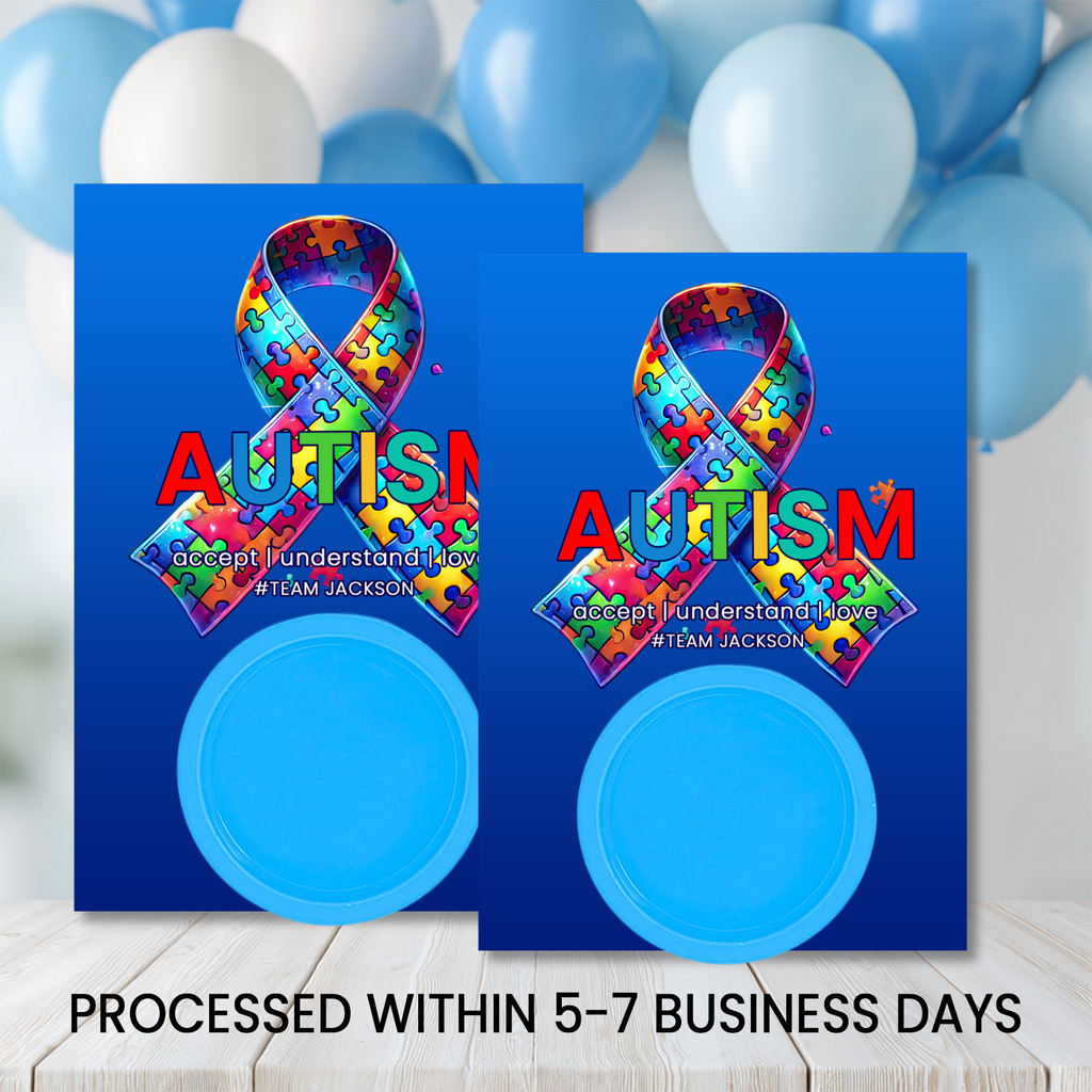 Autism Awareness Play Dough Party Favors | Sensory Birthday Gift (1 oz)