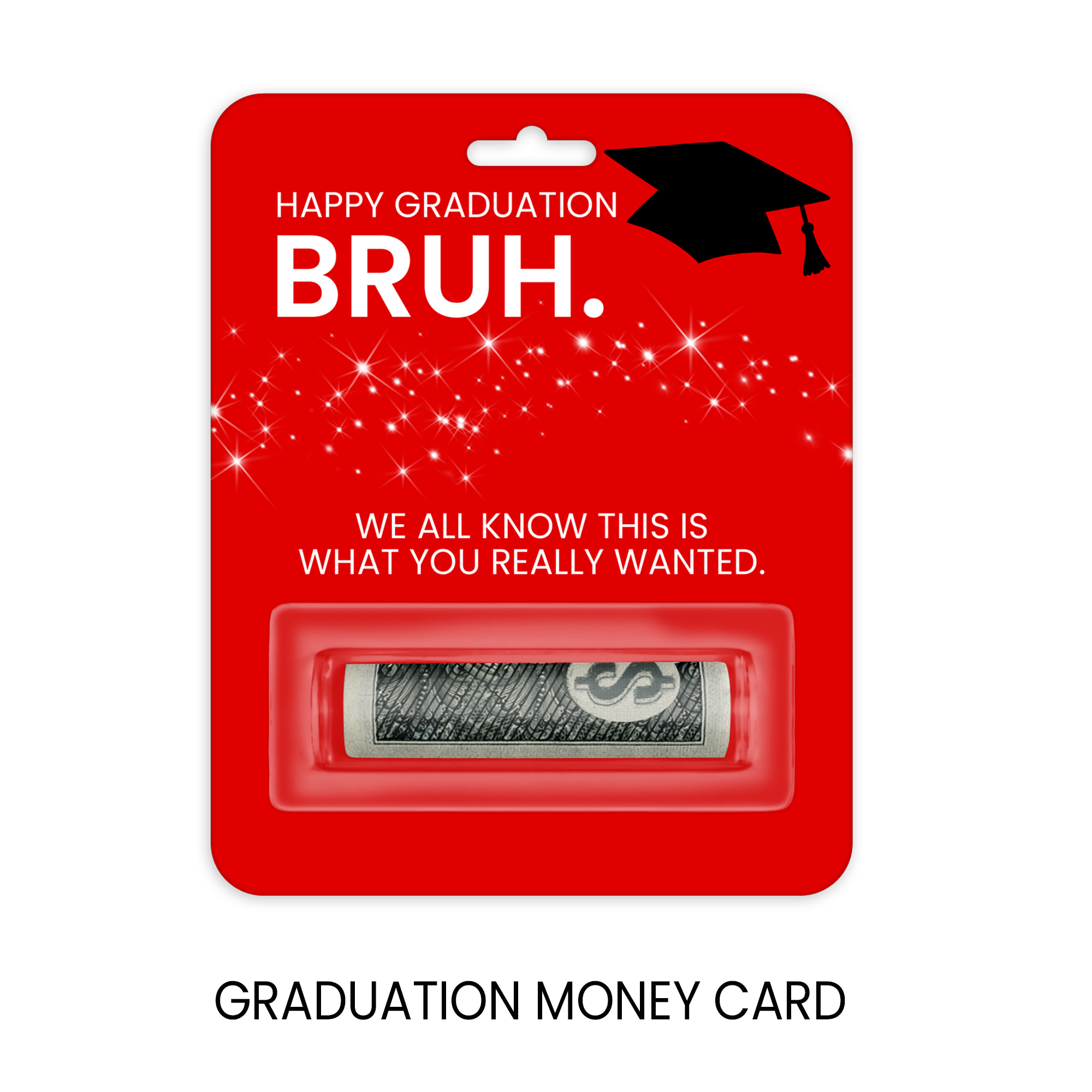 Graduation Money Card With Adhesive Pouch | Gift-Ready Cash Holder