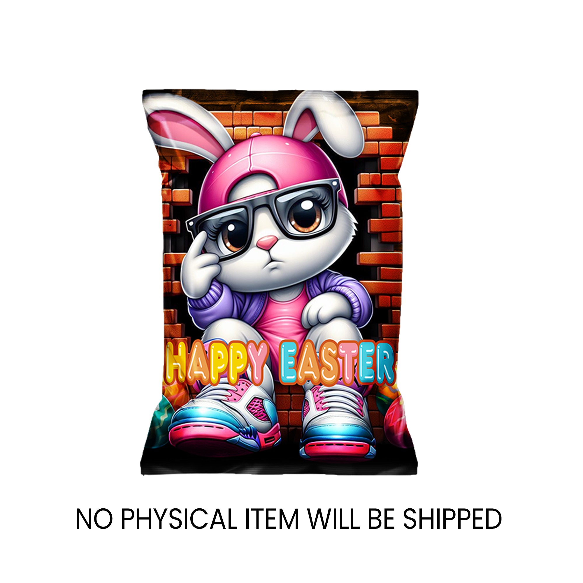 Easter Chip Bag Wrapper | Kids Party Favor | Instant Download