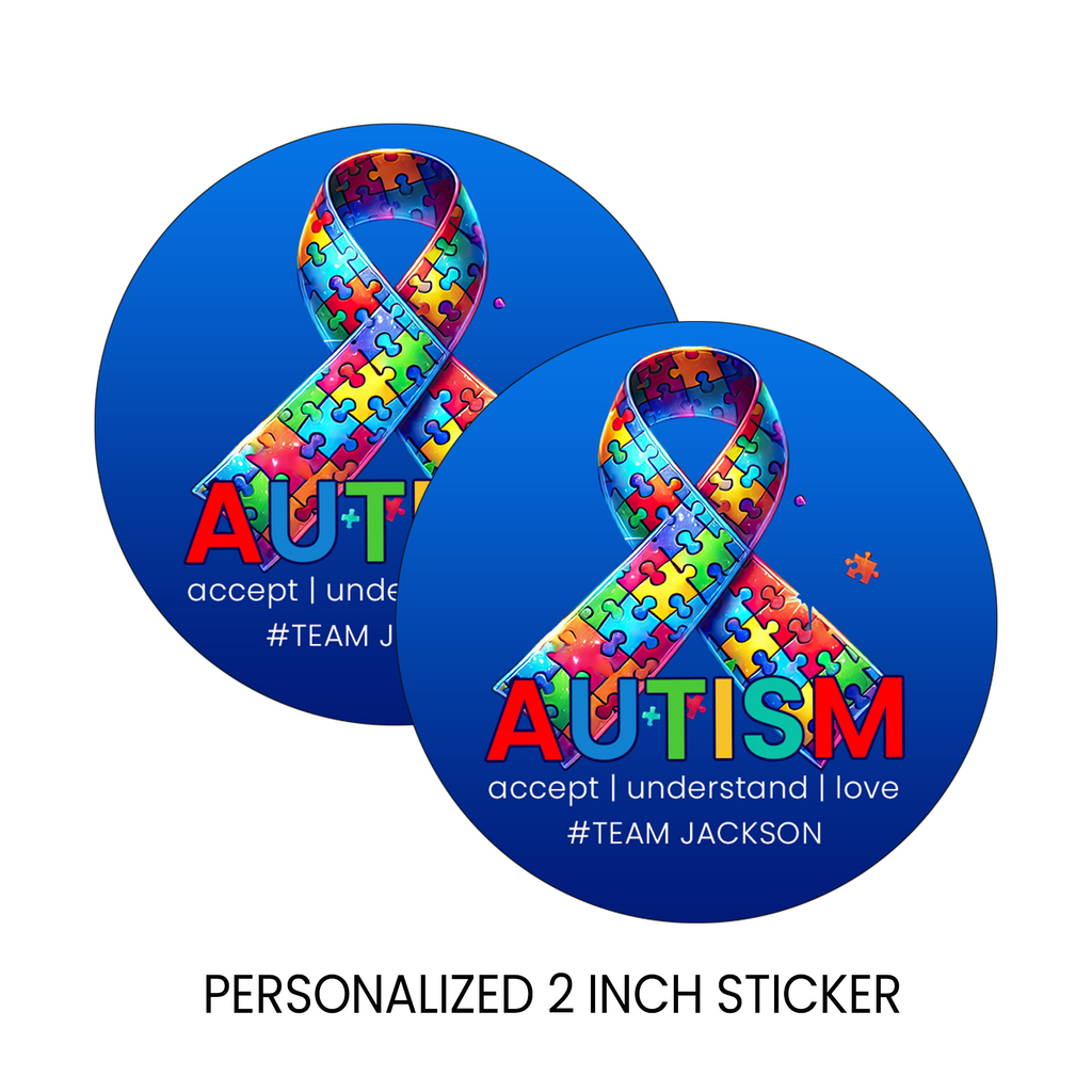 Autism Awareness Sidewalk Chalk Party Favors | Sensory Birthday Activity, Classroom Gift