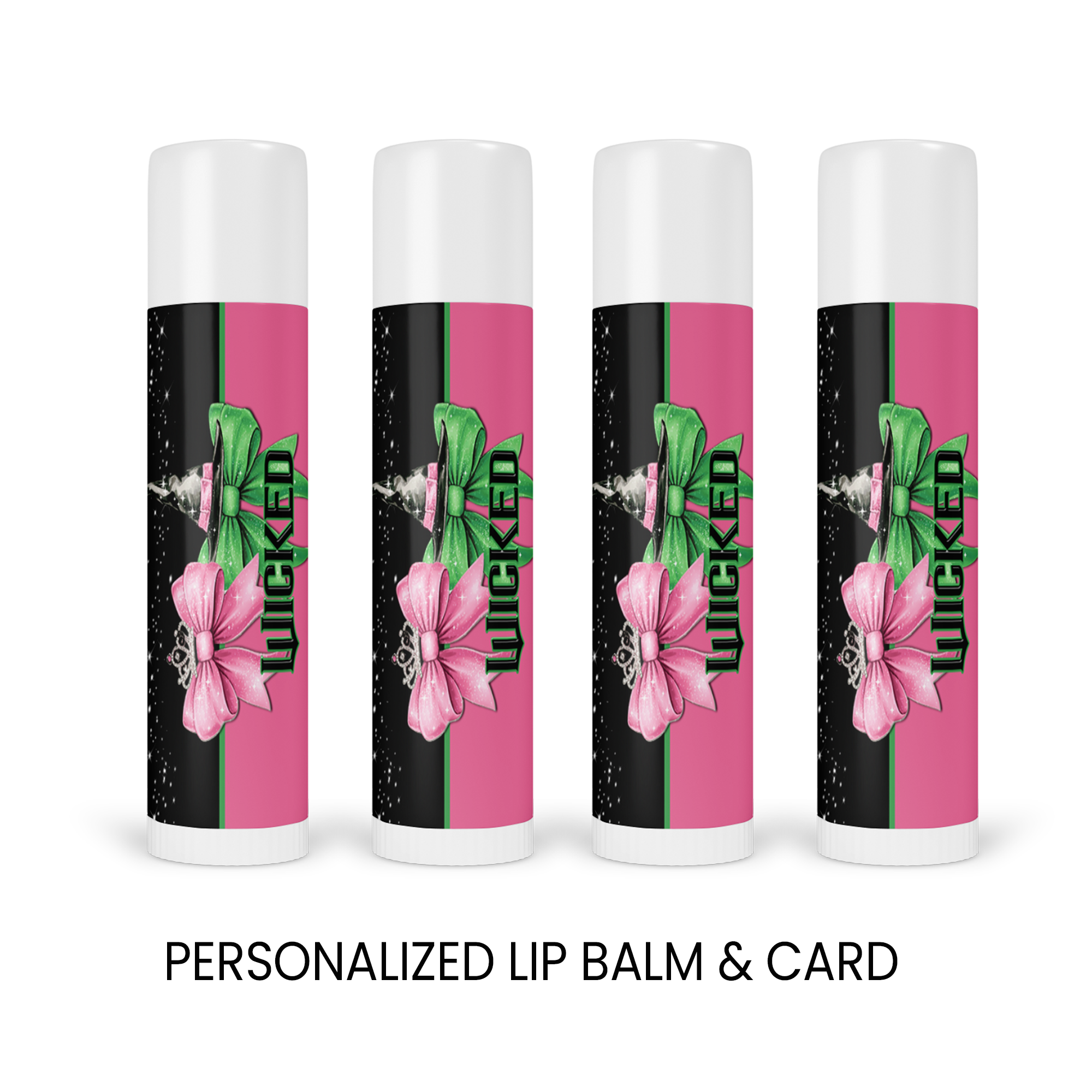 Wicked Inspired Lip Balm Favors | Personalized Lip Balm Party Favors | Birthday Favors