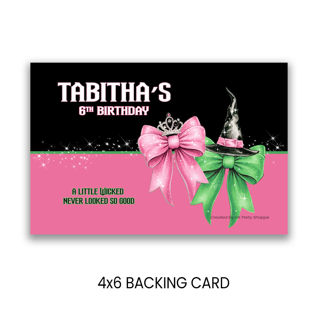 Wicked Inspired | Personalized Sunglasses | Custom Party Favor | Birthday Party Favor