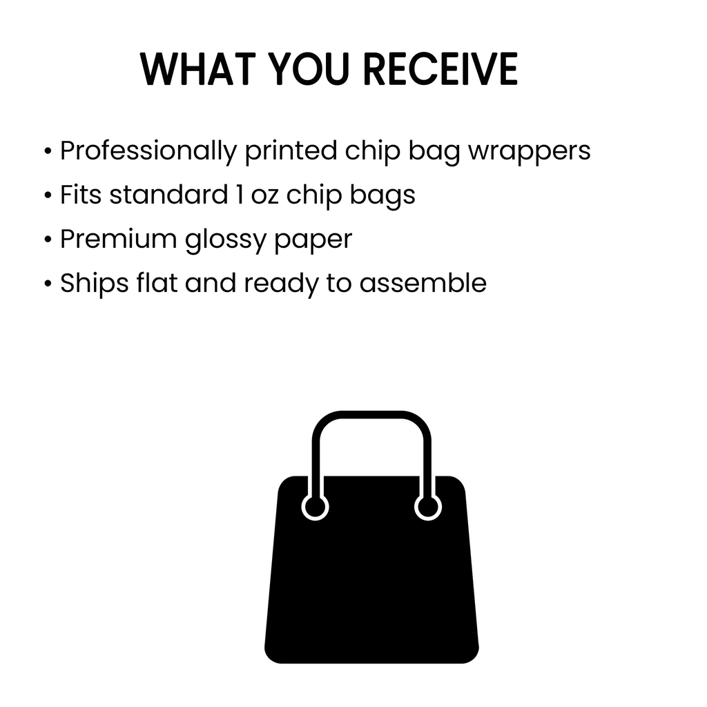 Our Little Cookie Is On The Way | Chip Bag Party Favor | Baby Shower Theme | Print & Ship