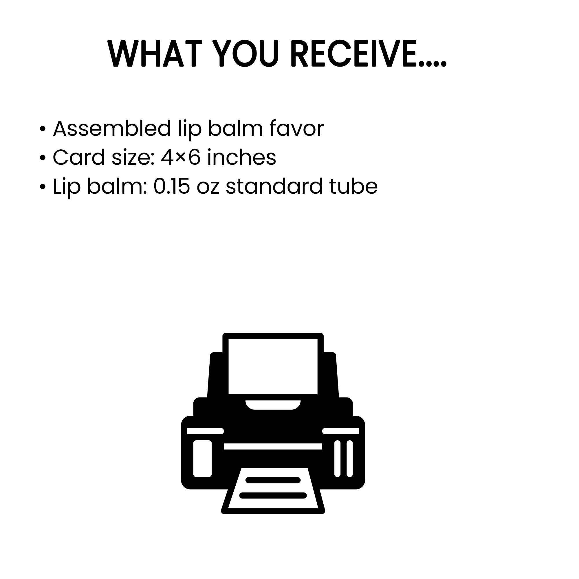 Candyland Inspired Birthday Lip Balm | Personalized Lip Balm Party Favors | Kids Party Favors