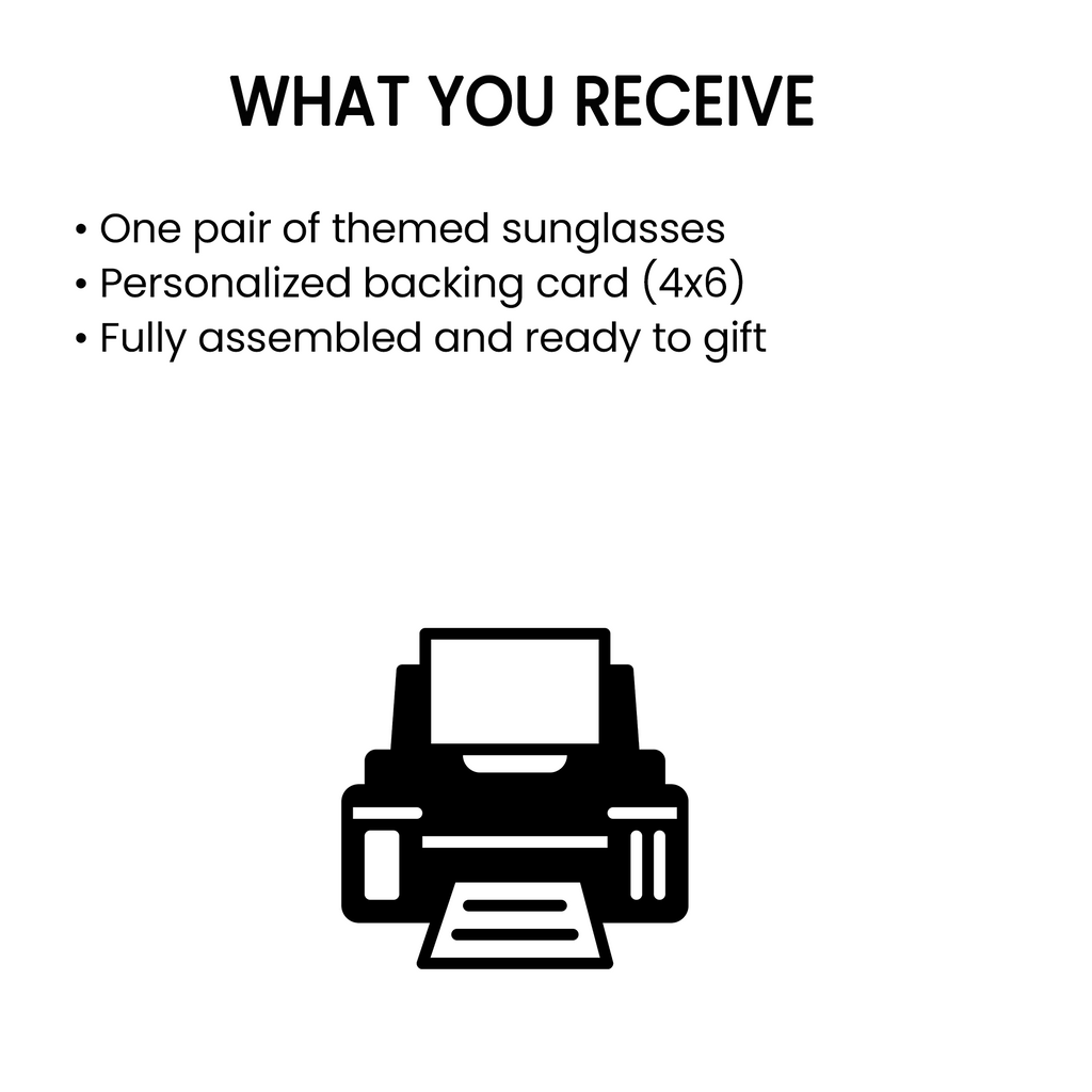 Wicked Inspired | Personalized Sunglasses | Custom Party Favor | Birthday Party Favor