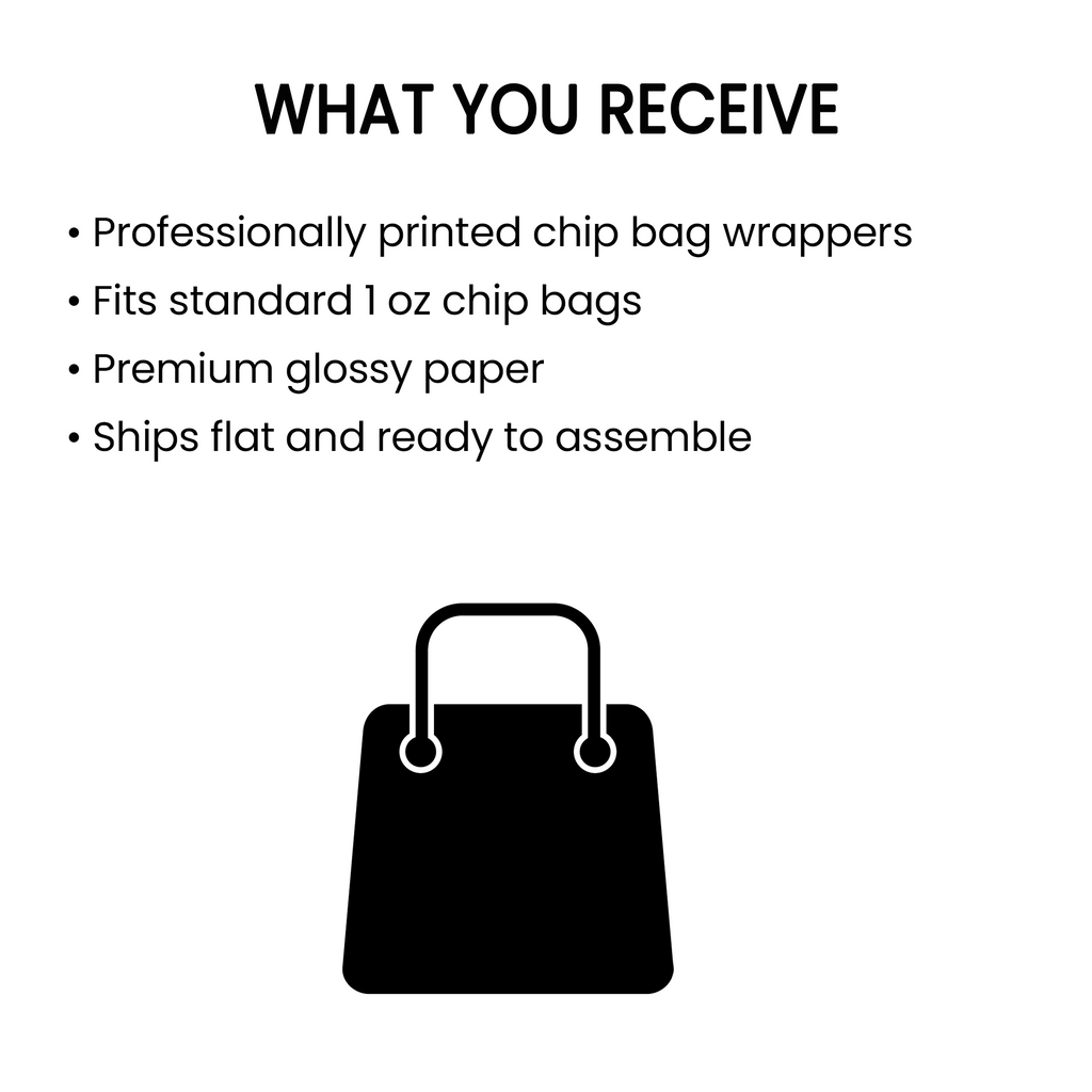 She’s Freshly Graduated | Chip Bag Party Favor | Graduation Theme | Print & Ship