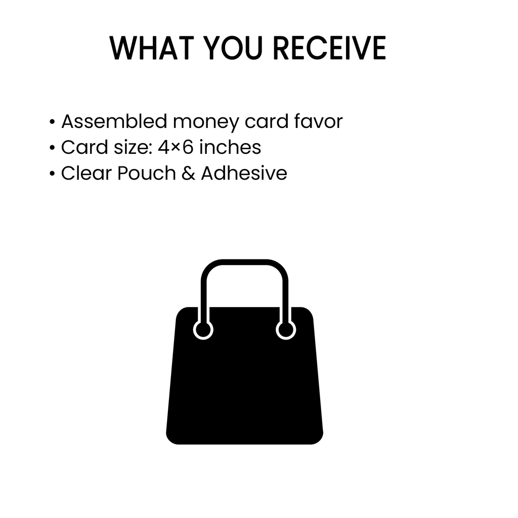 Graduation Money Card | Cash Gift Holder for Graduates | Printed Card