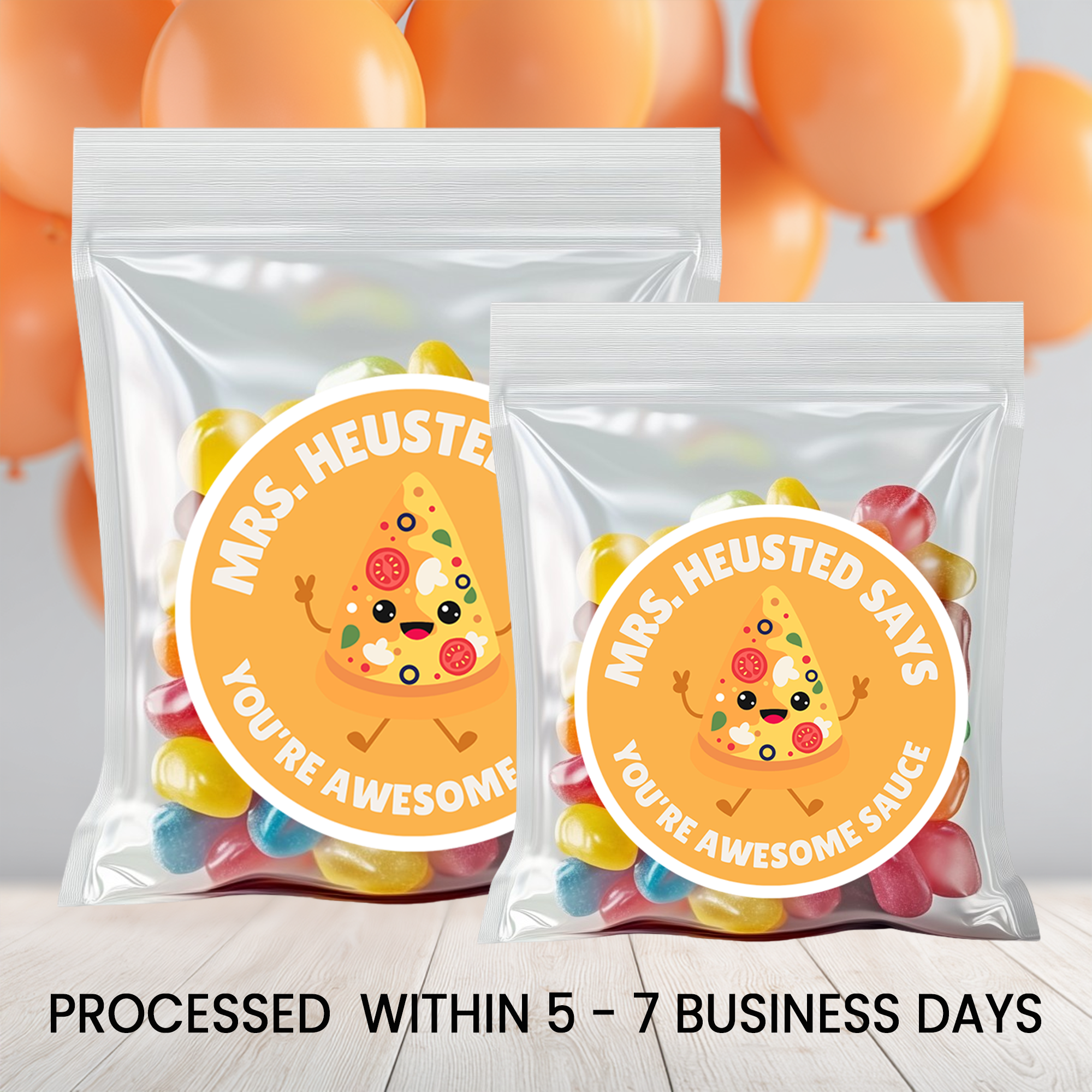 Awesome Sauce Teacher Stickers | 1.5” Teacher Appreciation Stickers | Classroom Reward Stickers | Printed Stickers