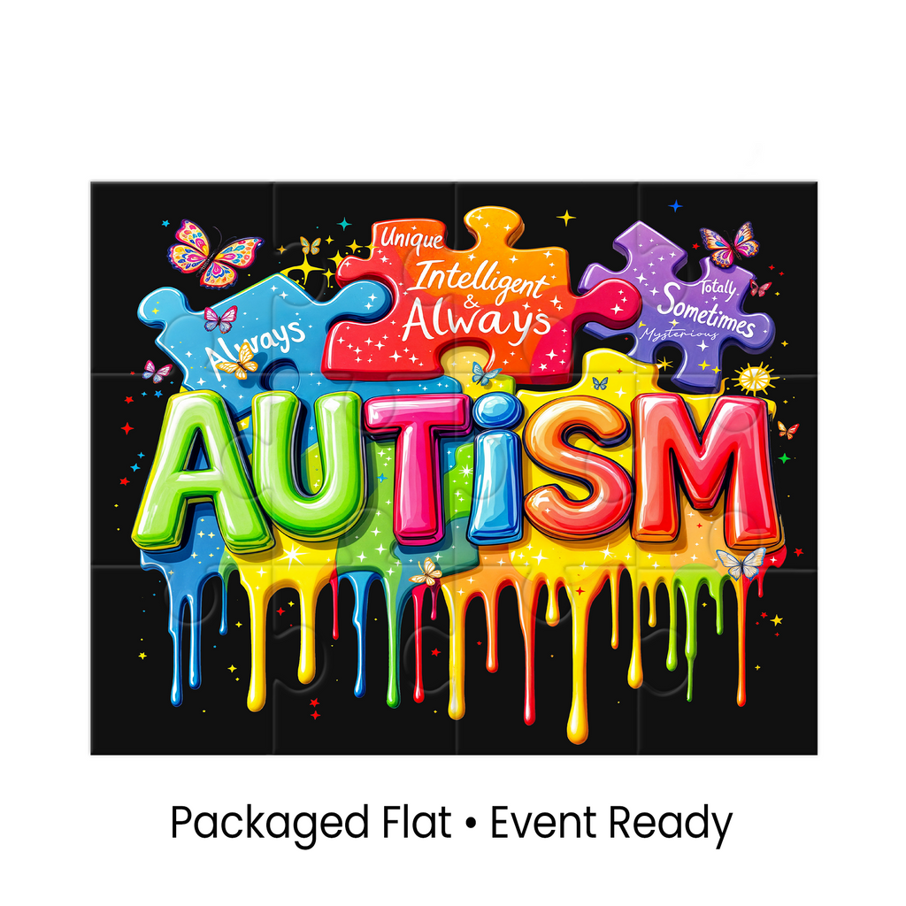 Autism Awareness Puzzle Favors | 12 Piece Kids Inclusion Activity