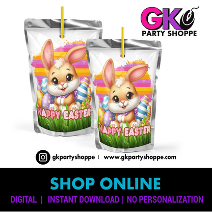 JUICE POUCH | EASTER | INSTANT DOWLOAD