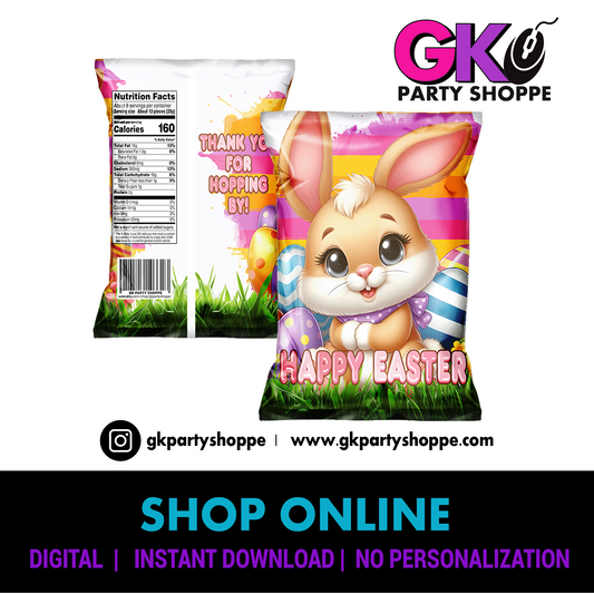 CHIP BAG | EASTER | INSTANT DOWNLOAD