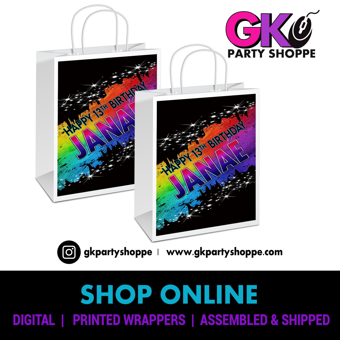 GIFT BAG | COLOR PARTY