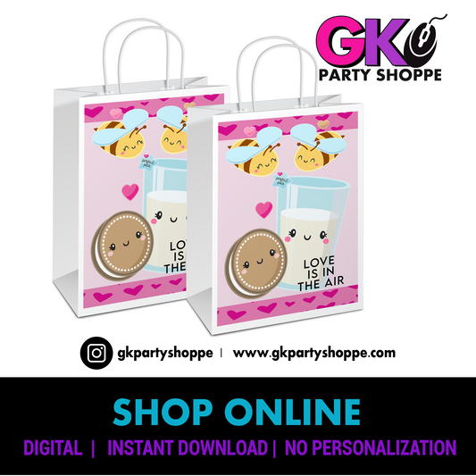 GIFT BAG | VALENTINE'S DAY | INSTANT DOWNLOAD