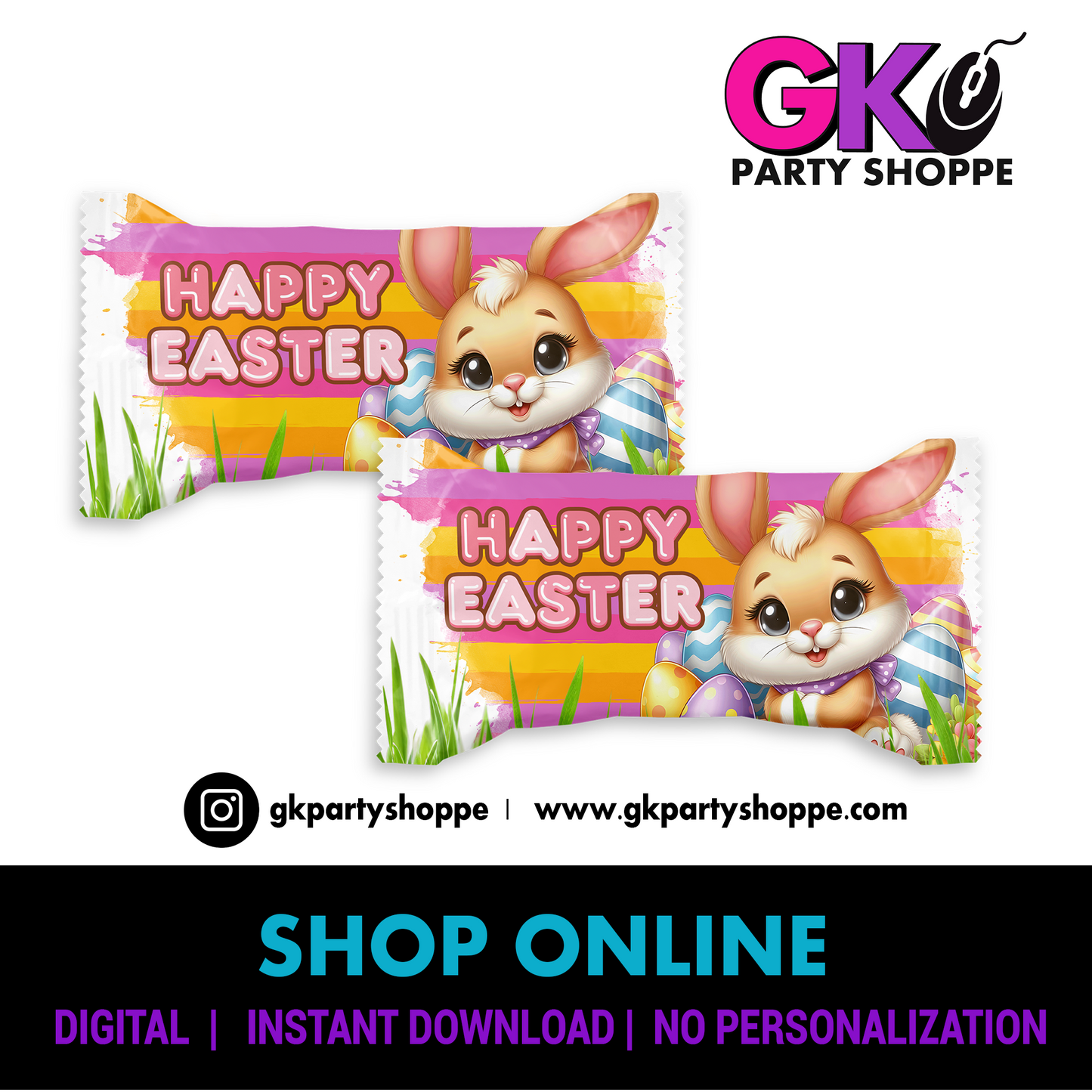 CRISPY MARSHMALLOW TREAT | EASTER | INSTANT DOWNLOAD