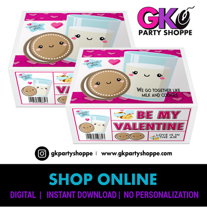 SHOE BOX | VALENTINE'S DAY | INSTANT DOWNLOAD