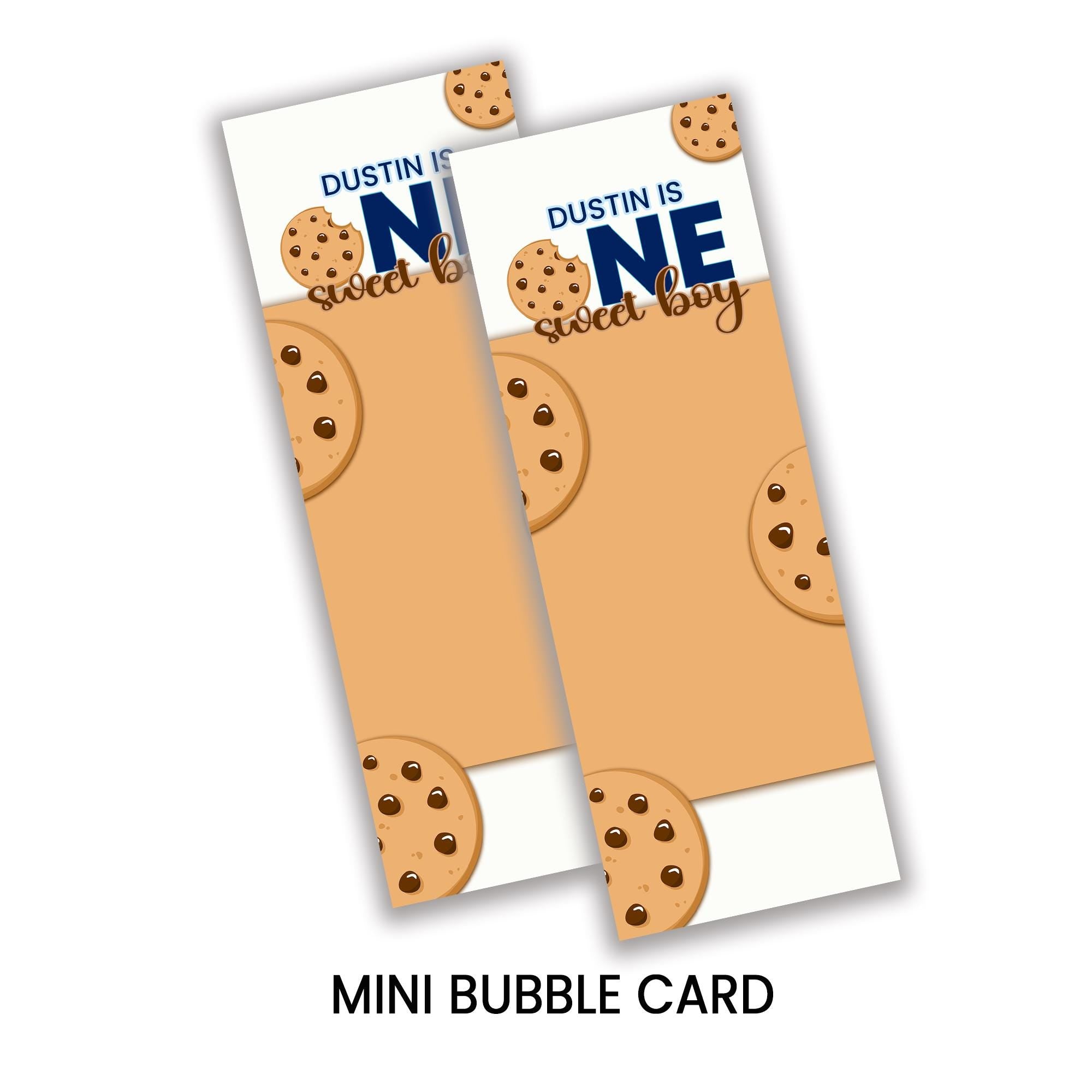 One Sweet Boy Mini Bubble Party Favors | First Birthday Bubble