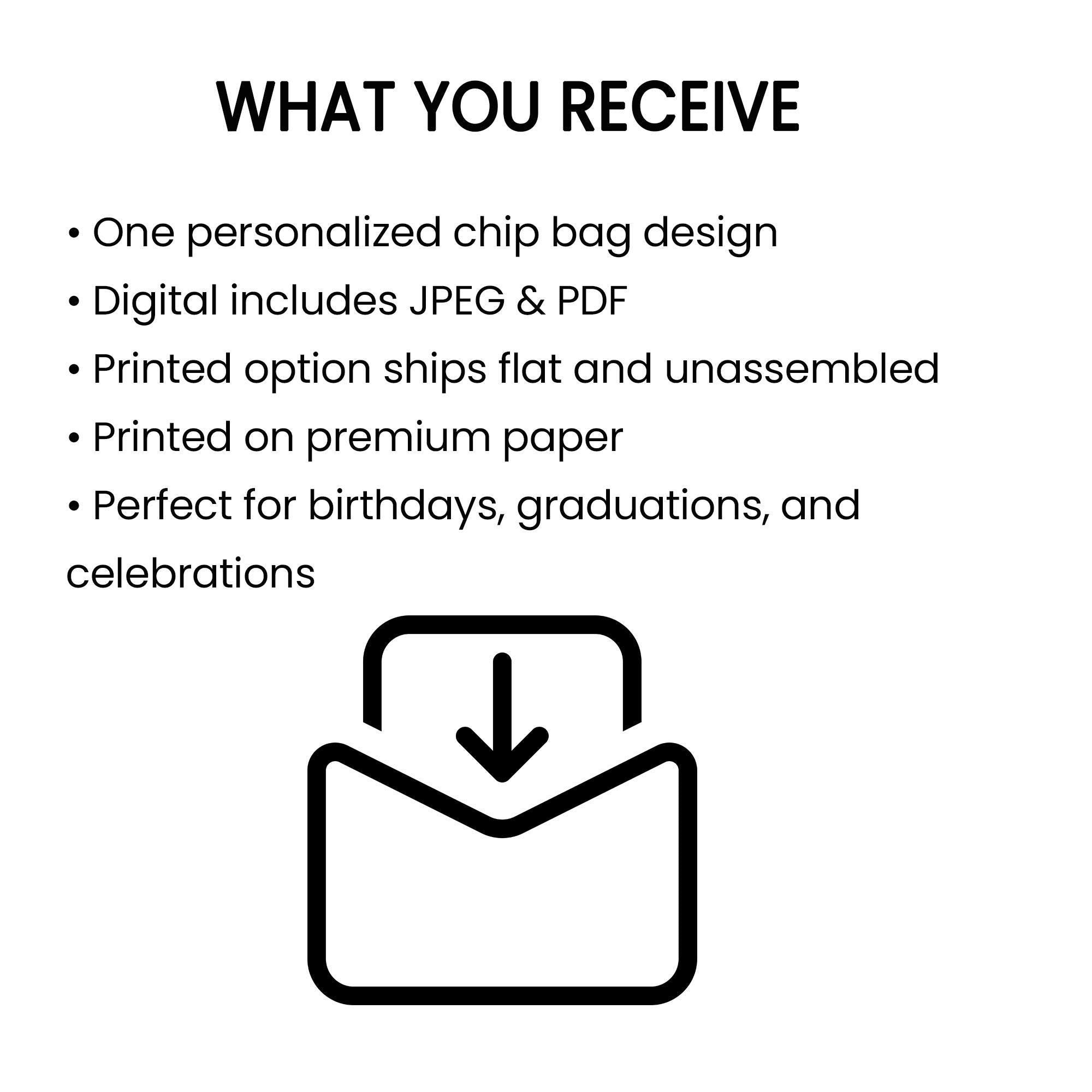 One Lucky Dude Chip Bag Wrapper | First Birthday Party Favor